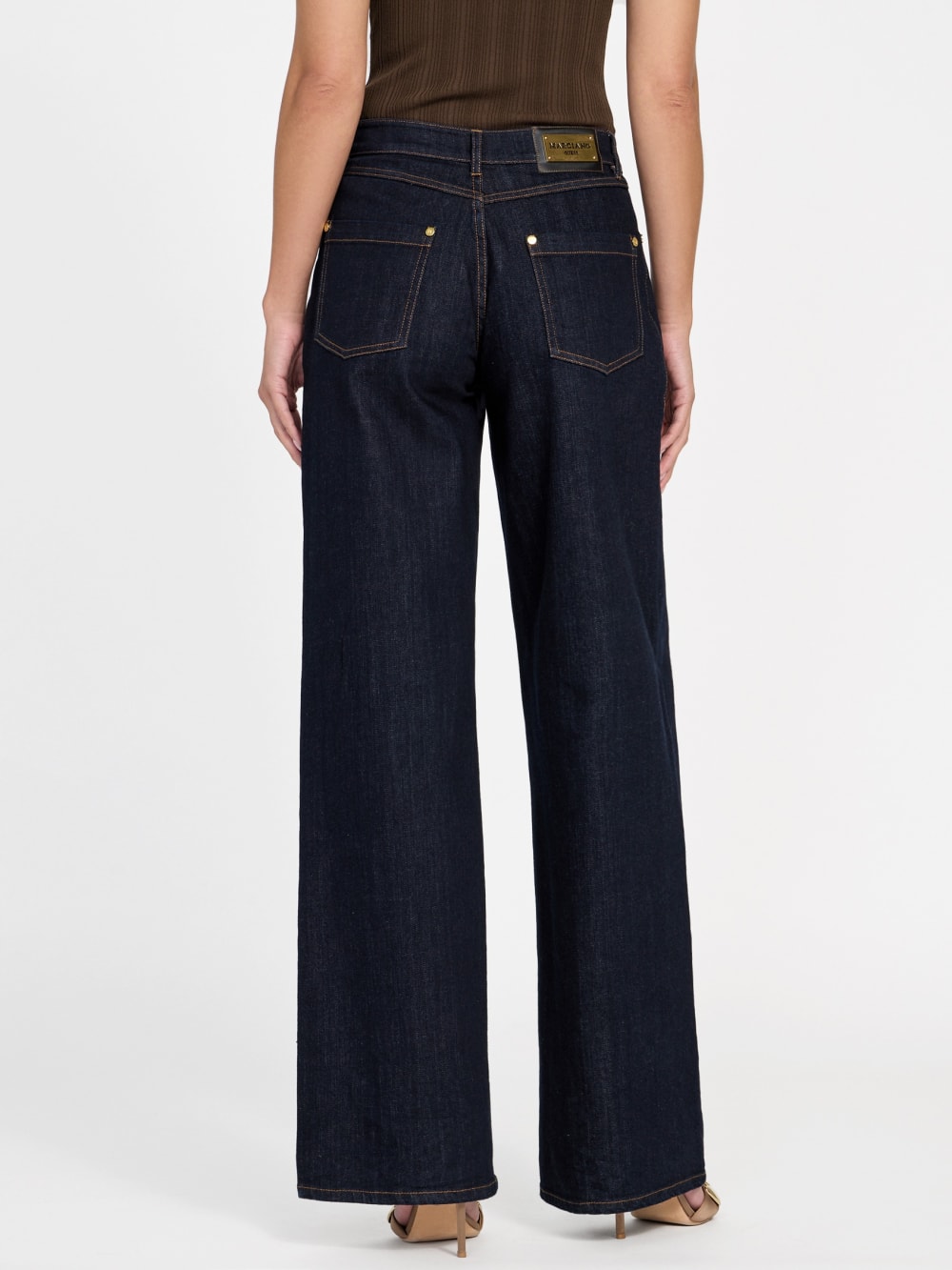 Kylie Mid-Rise Denim Pant - Guess