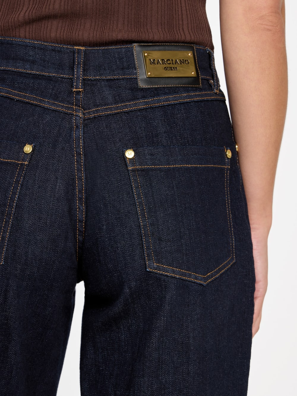 Kylie Mid-Rise Denim Pant - Guess