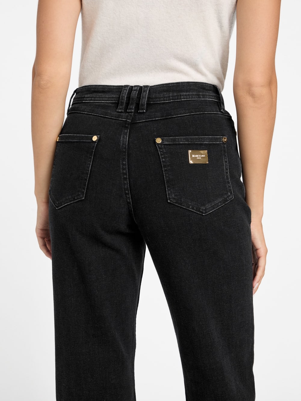 Doris Straight-Leg Denim Pant - Guess