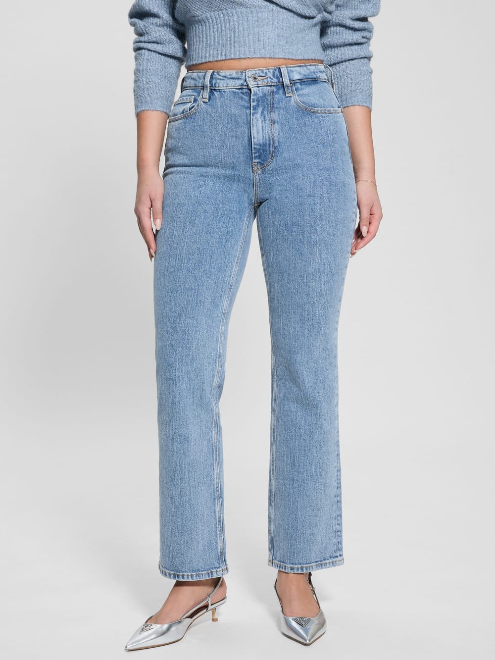 Eco '80s Straight-Leg Jeans - Guess