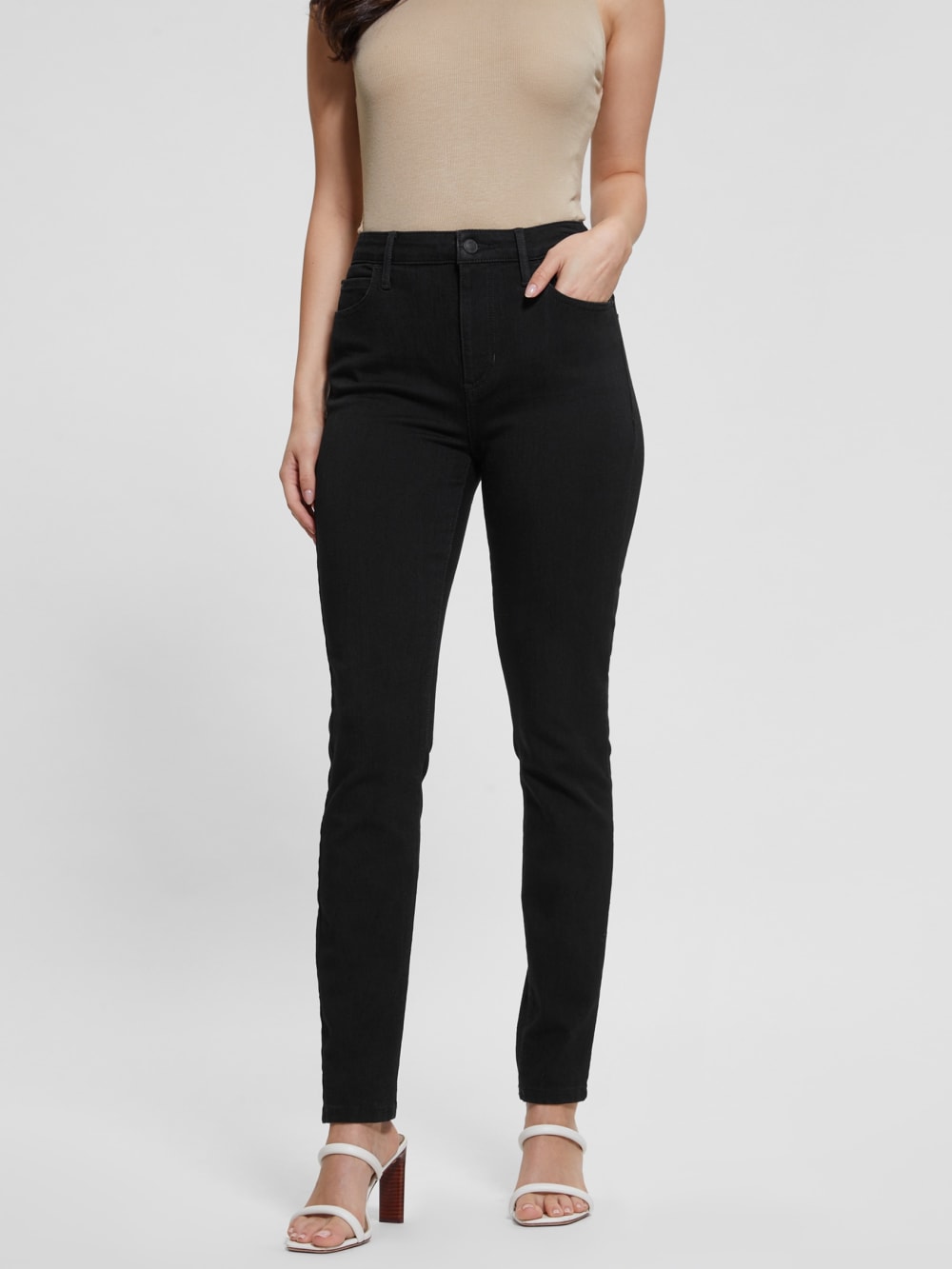 1981 Black Skinny Jeans - Guess