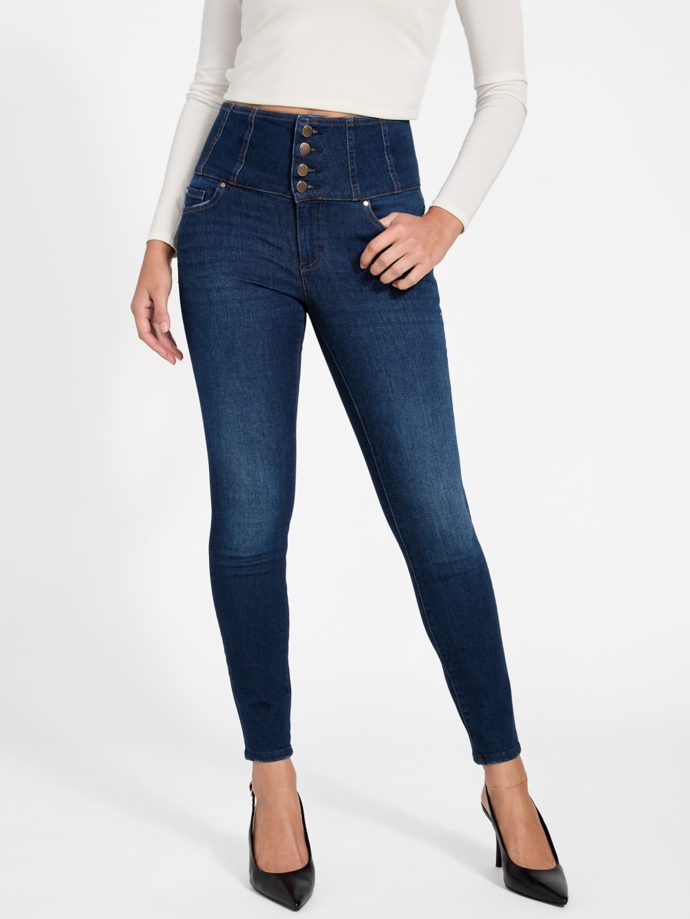 Eco Corset Shape-Up Jeans - Guess