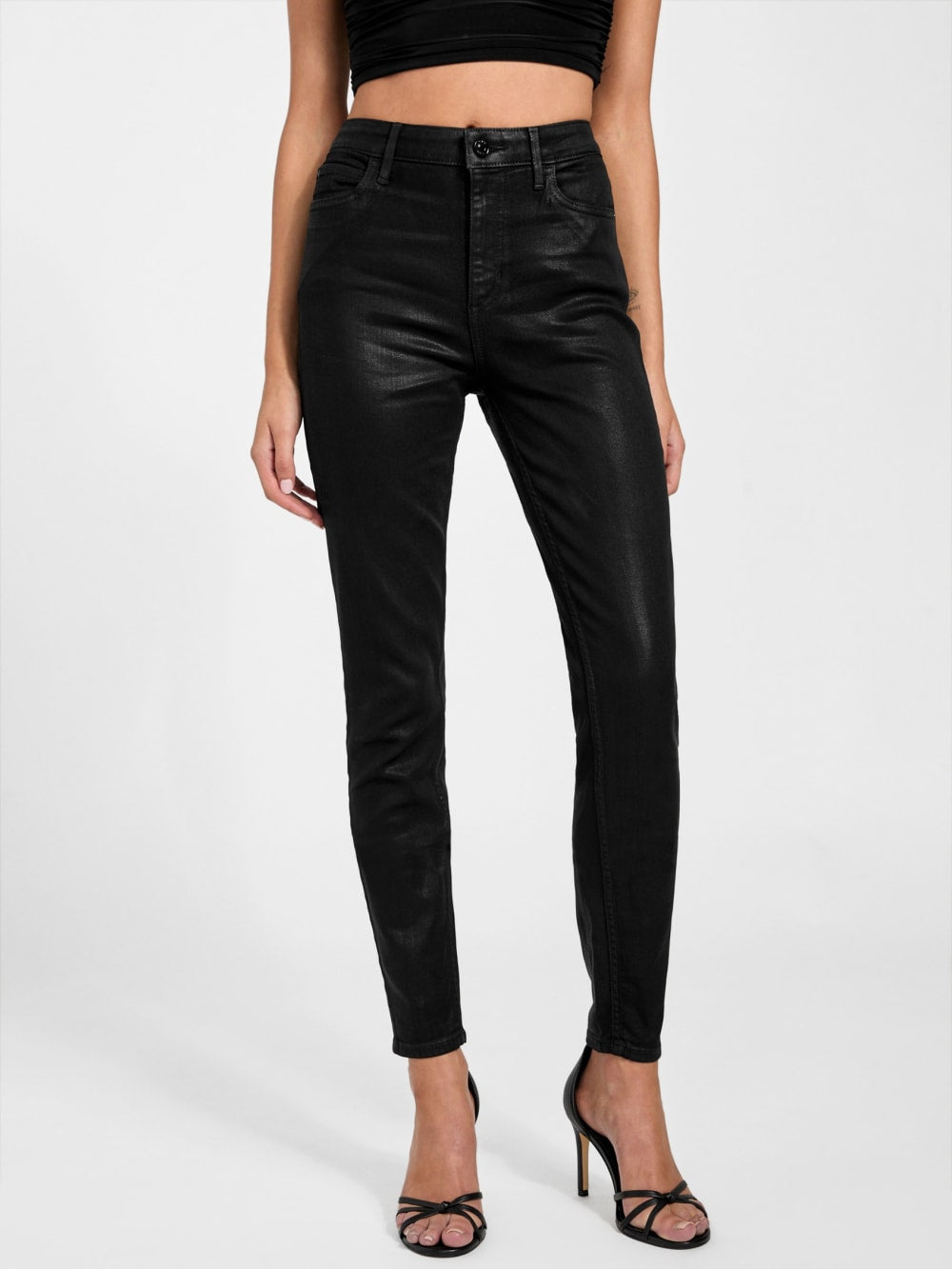 Eco Coated 1981 Skinny Jeans - Guess
