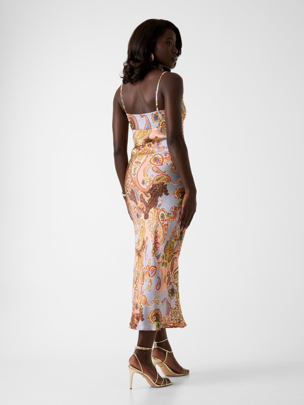 Paisley print slip dress - Guess