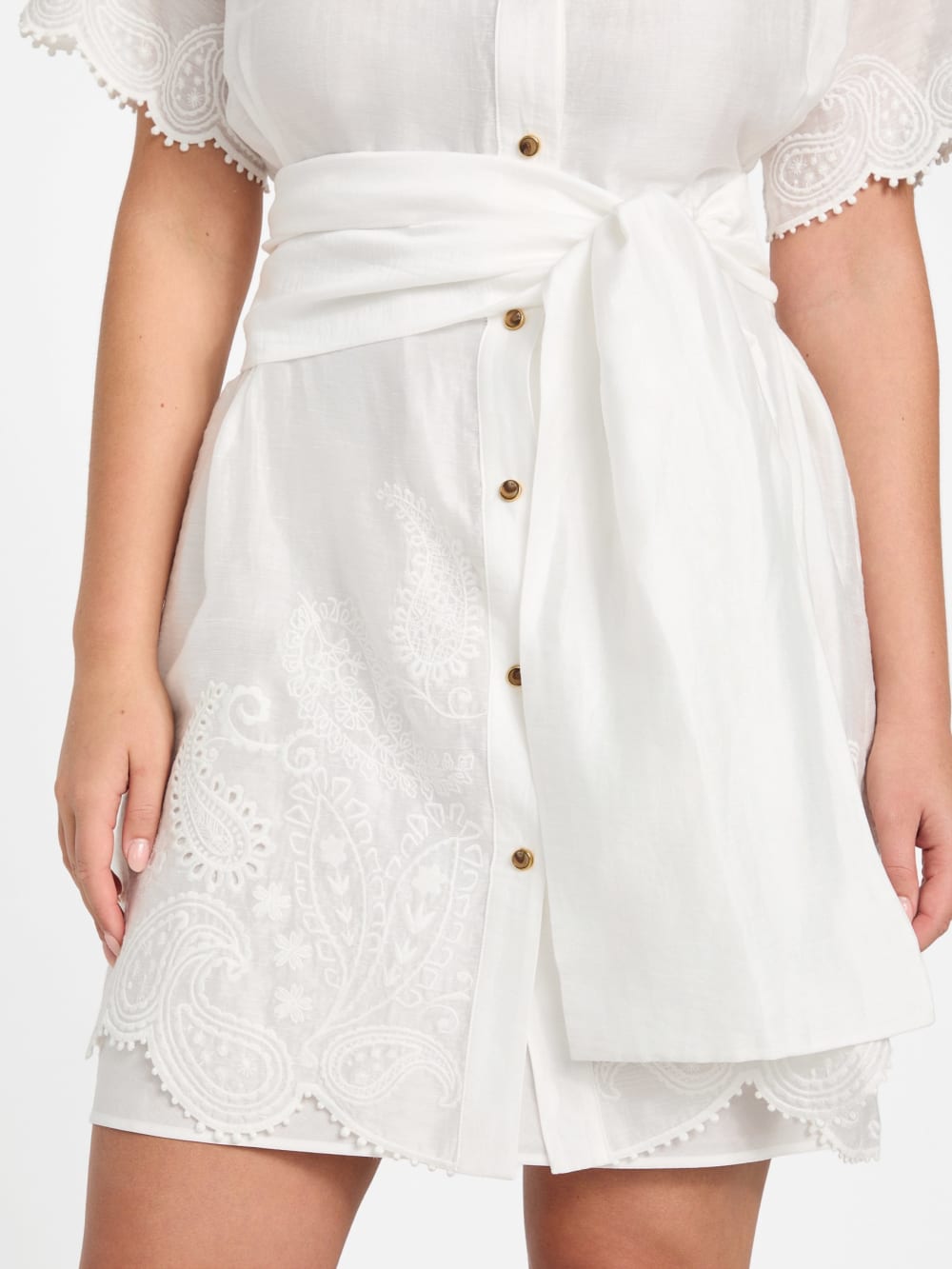 Eco Mindy Embroidered Mini Dress - Guess