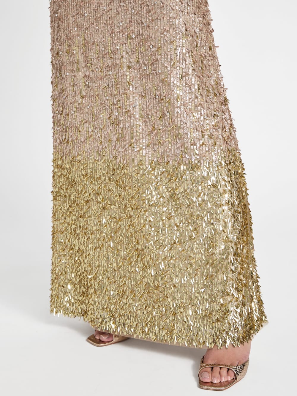 Marilyn Sequin Maxi Dress - Guess