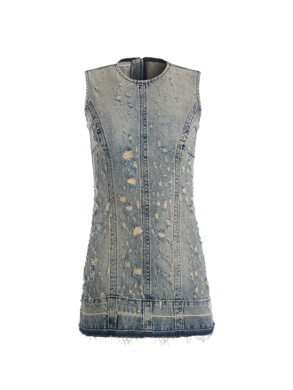 distressed mini denim dress - Guess