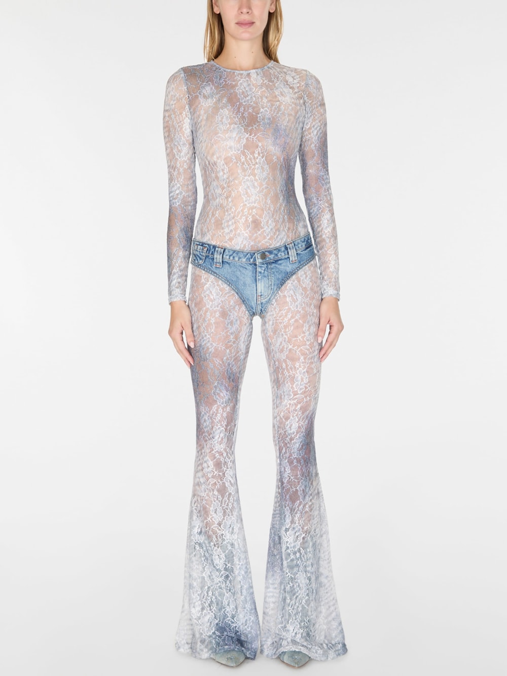 lace full bodysuit - Guess
