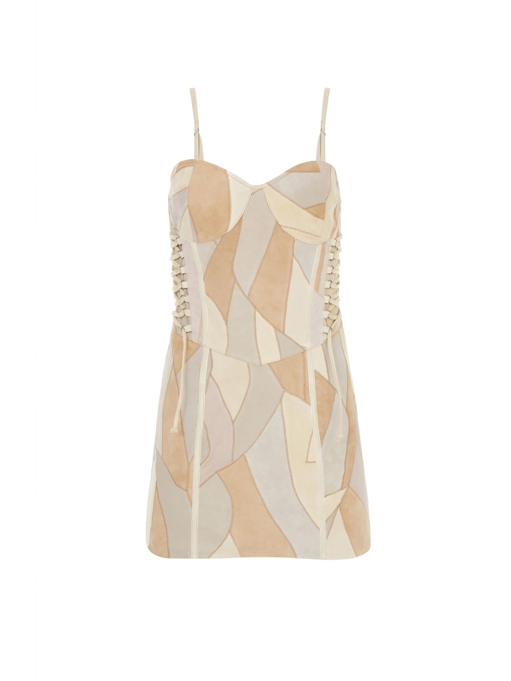 patch suede dress - Guess