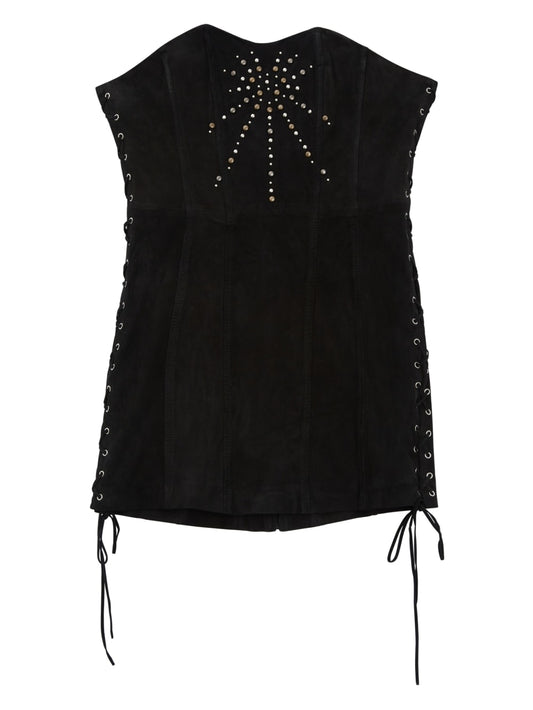 Lace-Up Bustier Dress - Guess