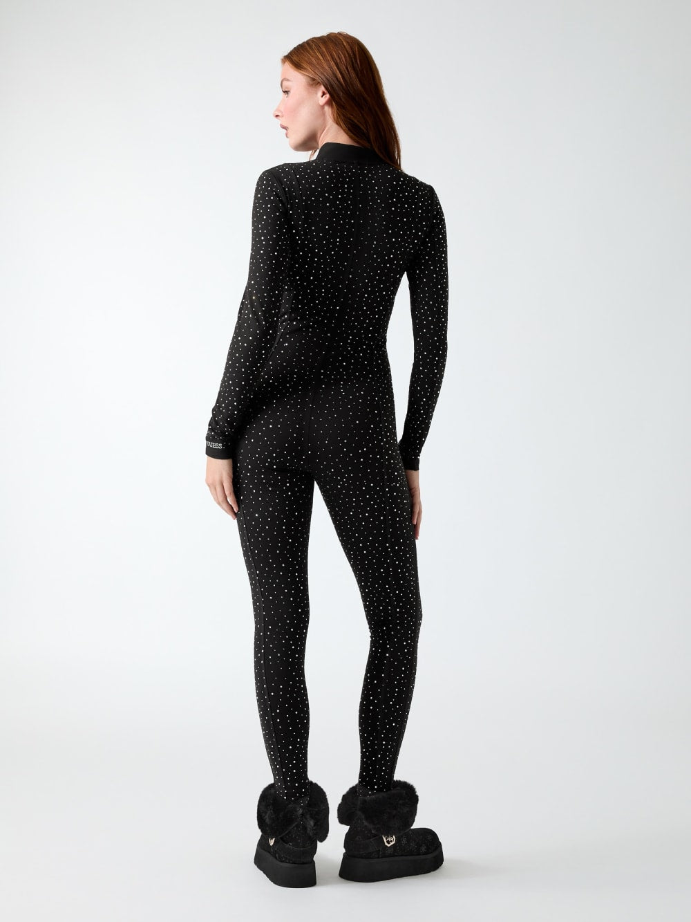 Nati Rhinestone Ski Jumpsuit - Guess