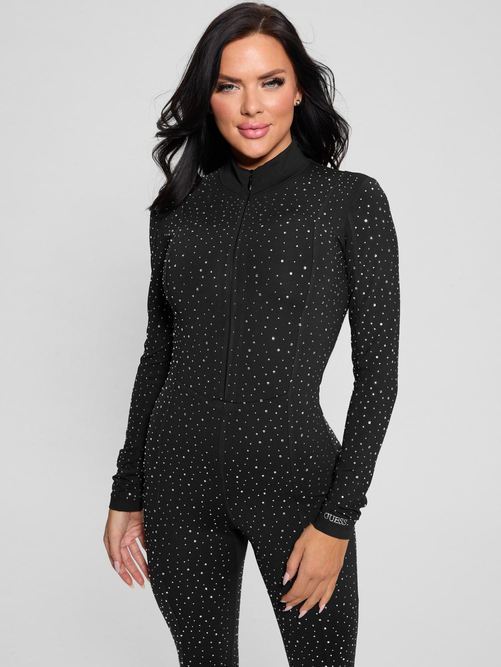 Nati Rhinestone Ski Jumpsuit - Guess
