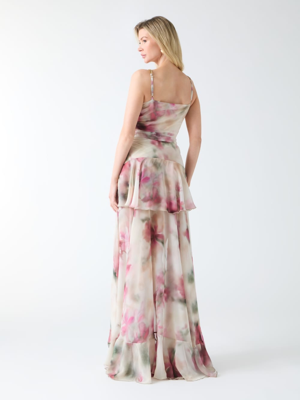 Eco Kendall Printed High-Low Dress - Guess