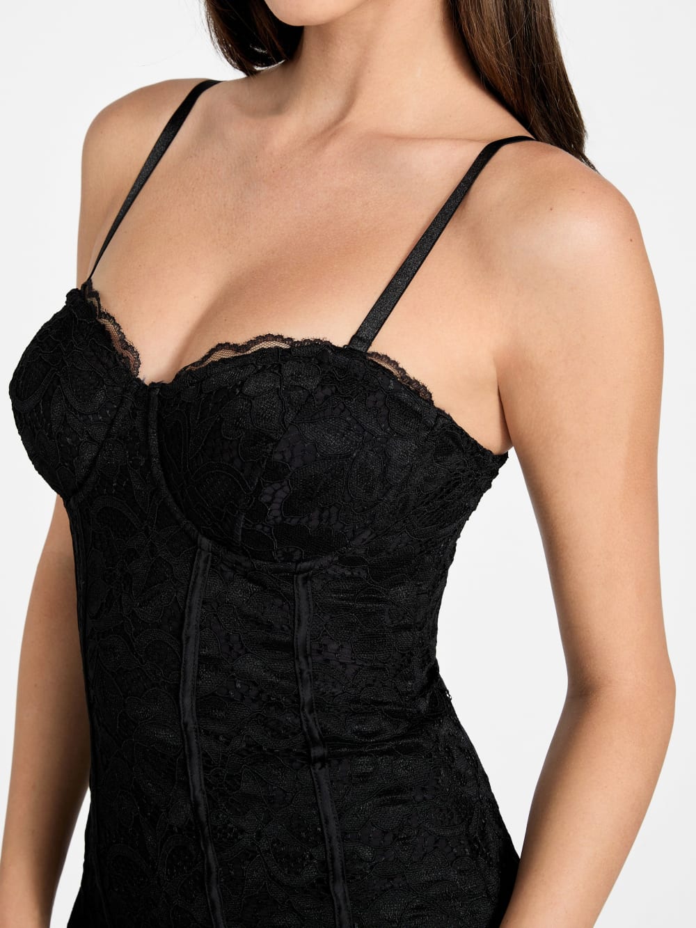 Ryley Lace Mini Dress - Guess