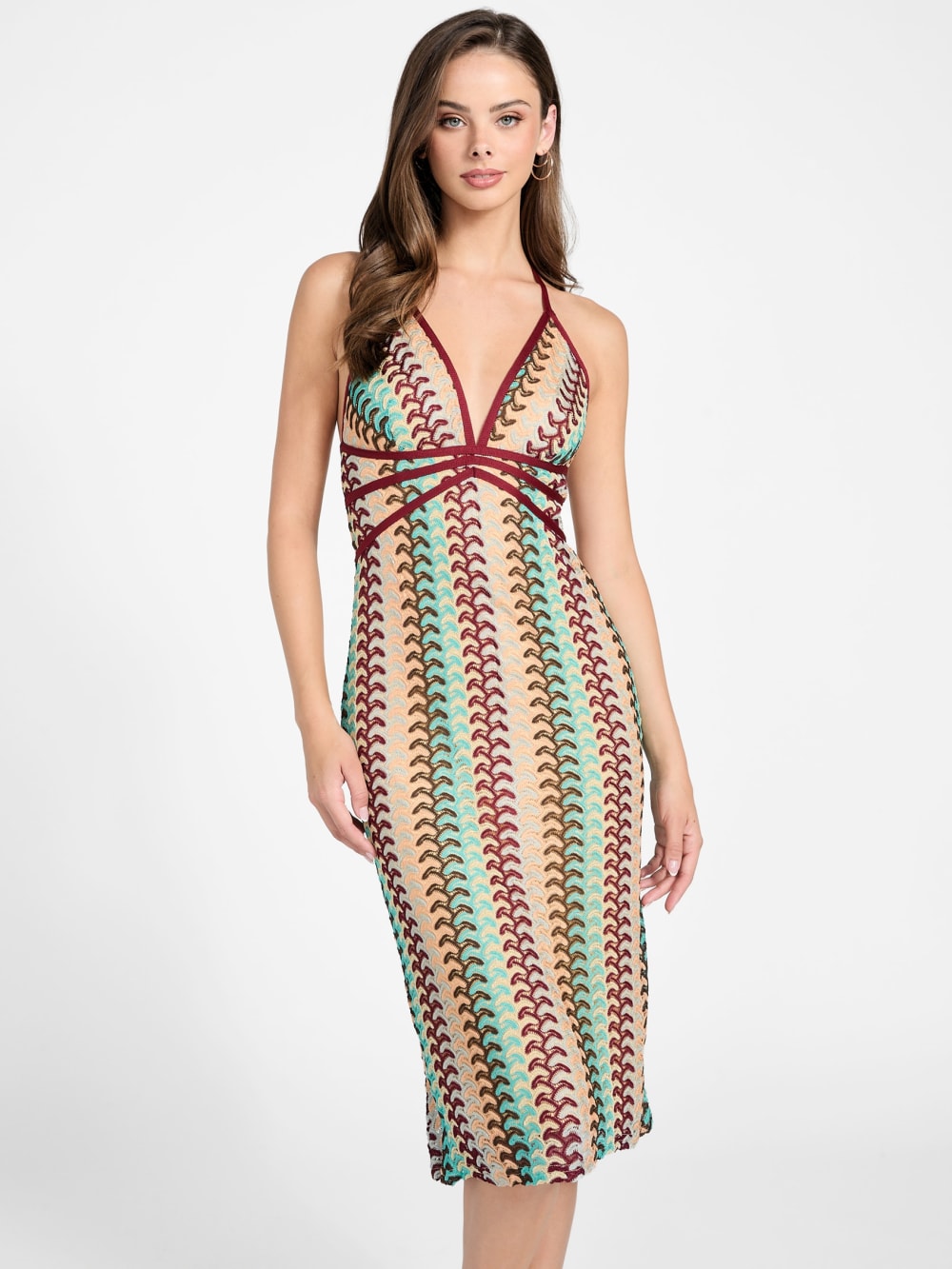 Fearne Midi Dress - Guess
