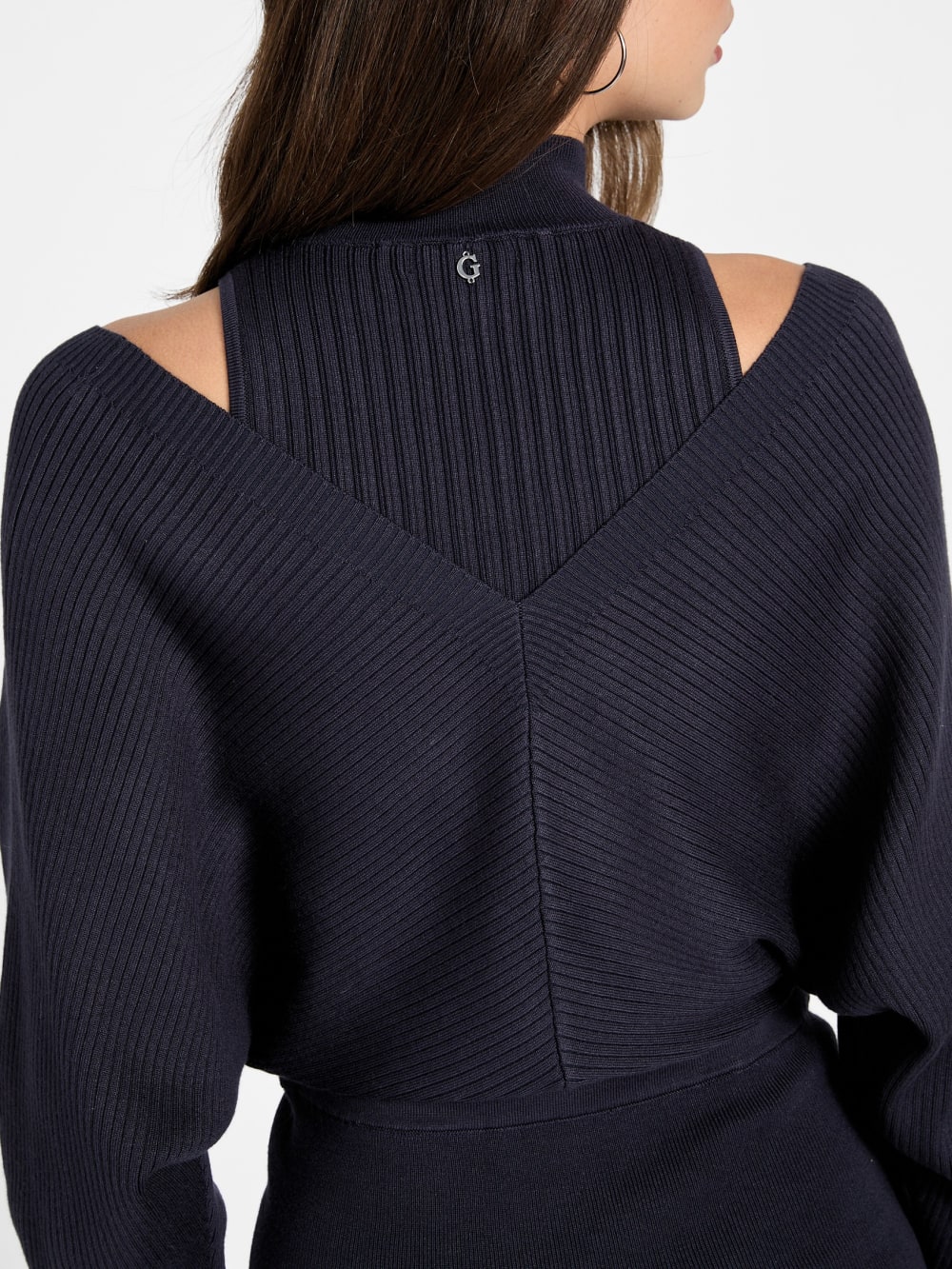 Rib-knit mini dress - Guess
