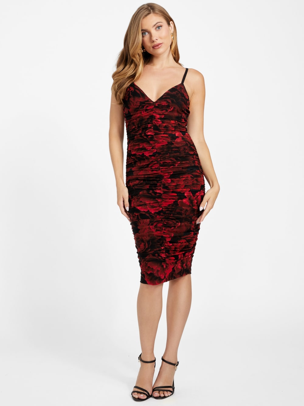 Talitha Printed Mesh Dress - Guess