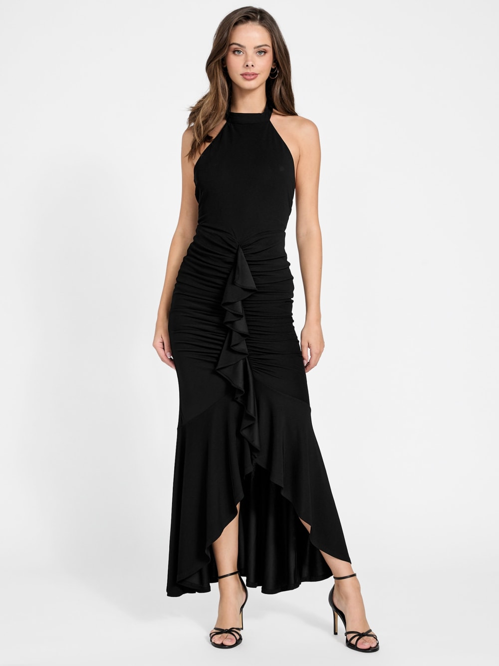 Ruffle maxi dress - Guess