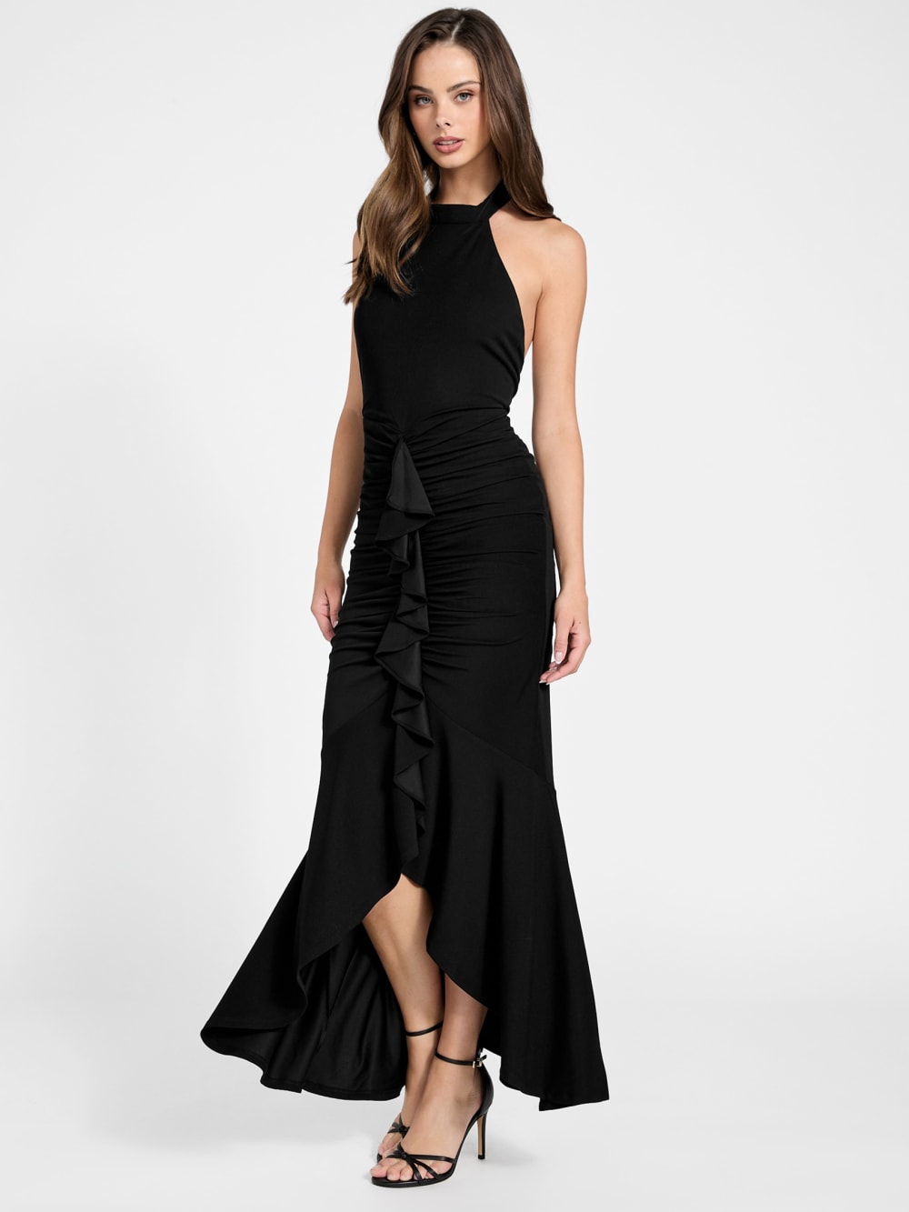 Ruffle maxi dress - Guess