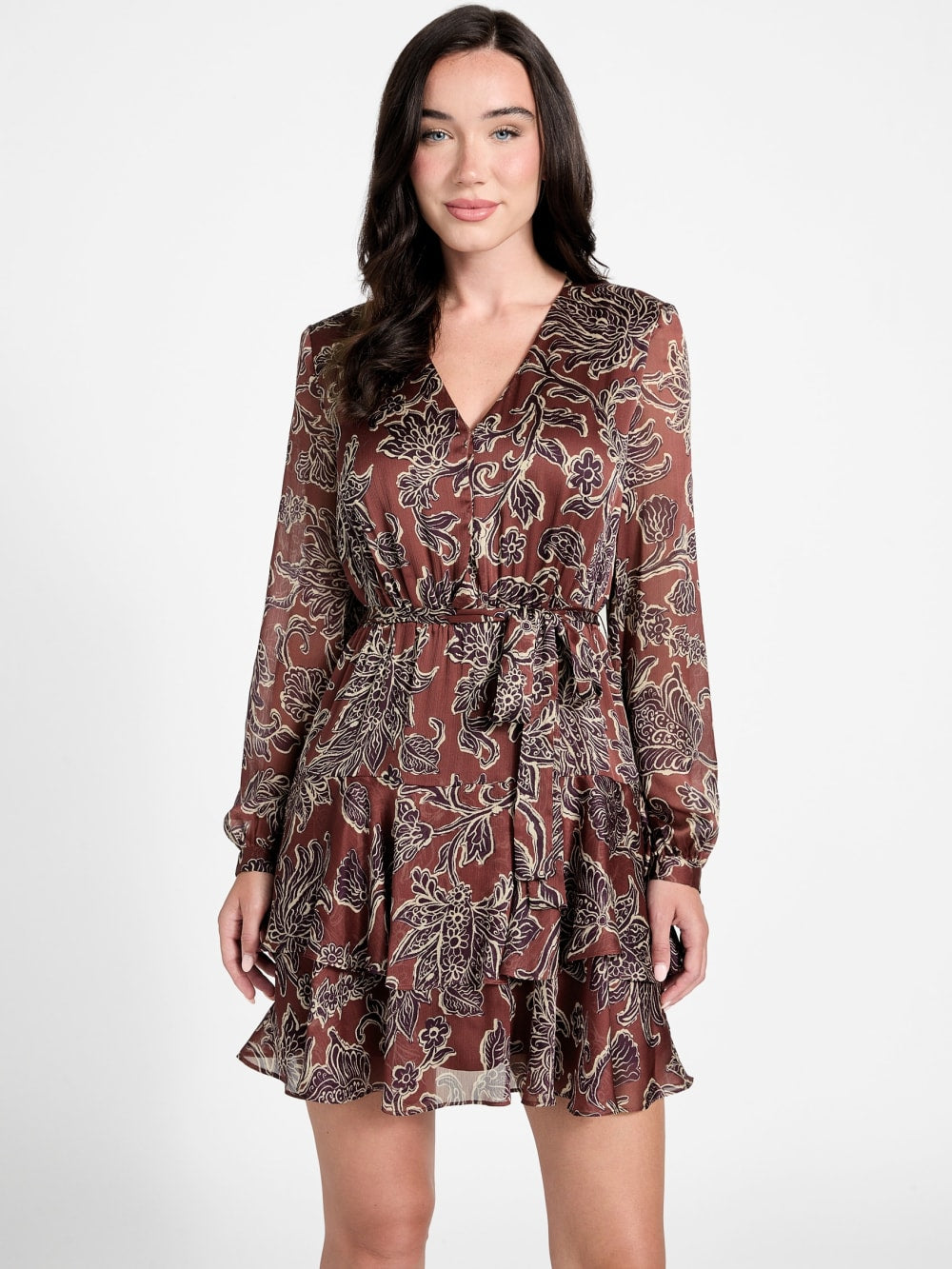 Eco Clara Chiffon Dress - Guess
