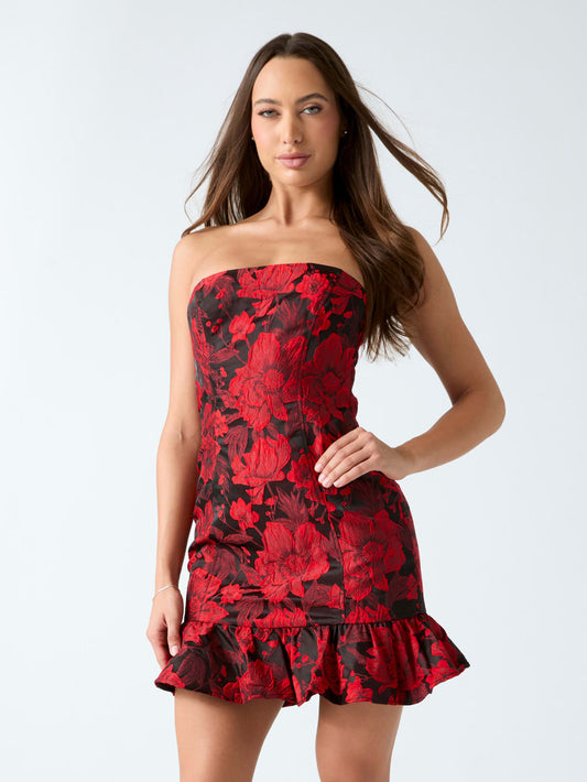 Floral mini dress - Guess