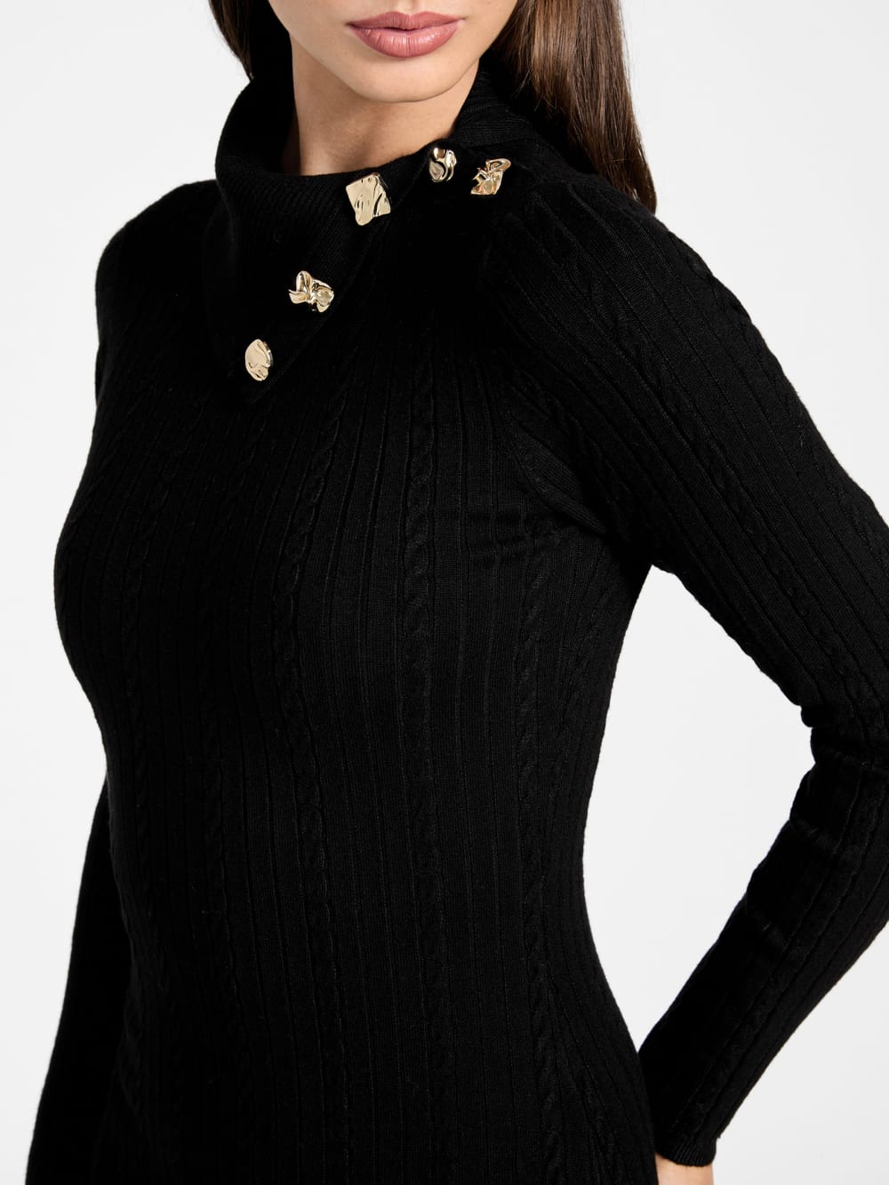 Eco Priscilla Cable-Knit Dress - Guess