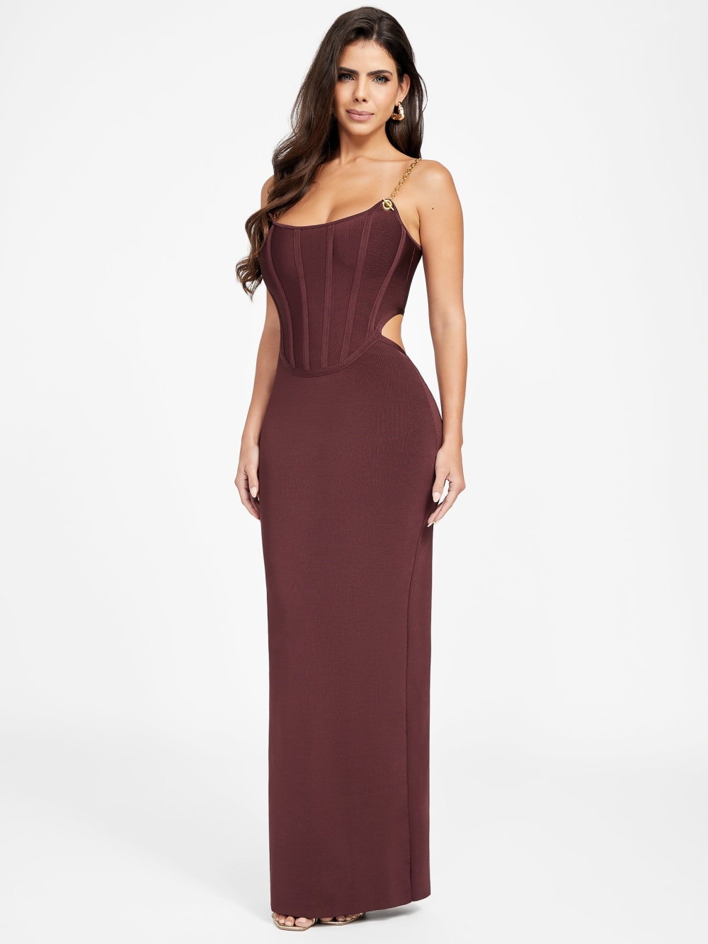 Aisha Corset Maxi Dress - Guess