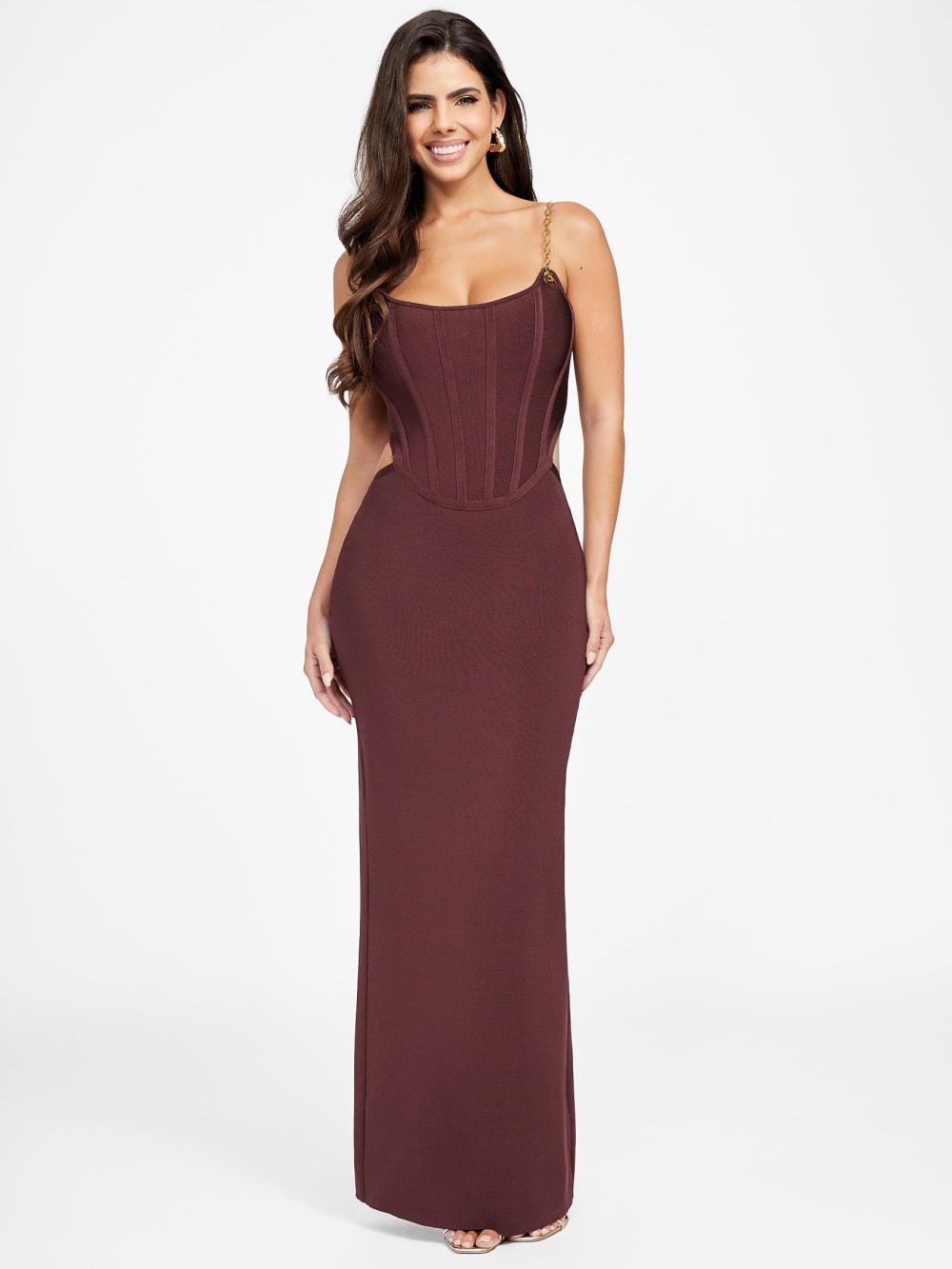 Aisha Corset Maxi Dress - Guess