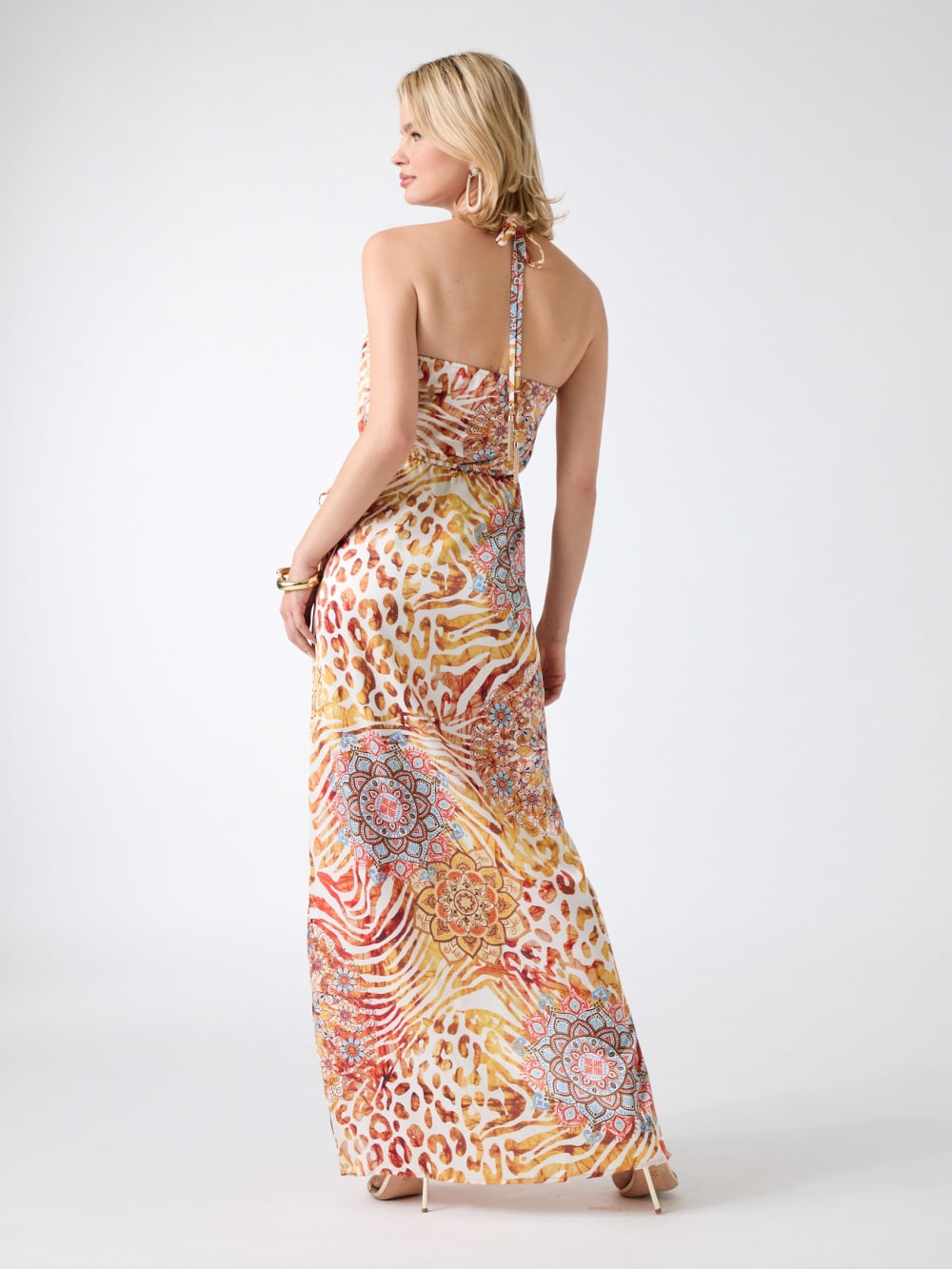 La Boheme Satin Dress - Guess