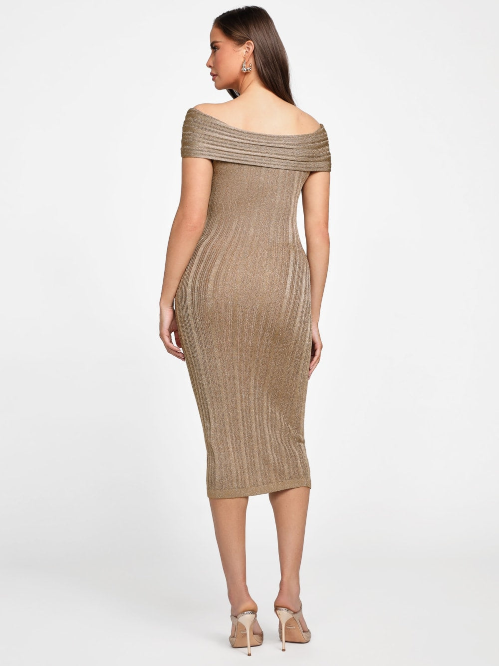 Gia Twisted Lurex Dress - Guess