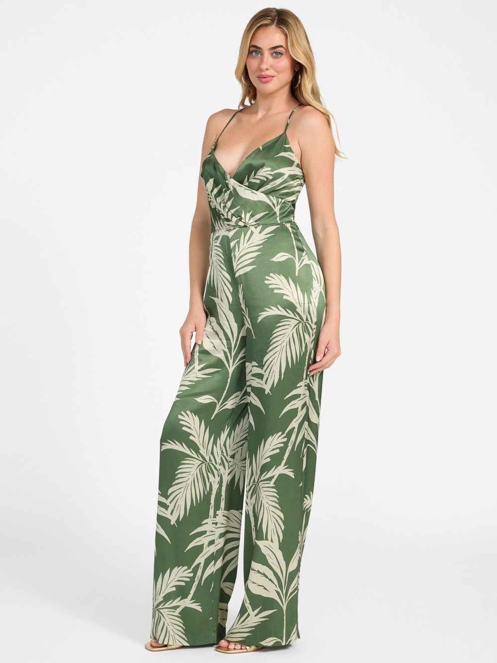 Yasmin Satin Jumpsuit - Guess