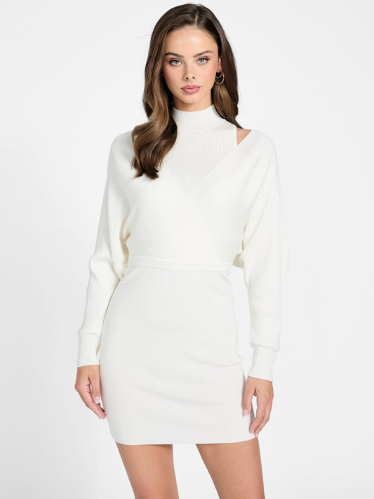 Rib-knit mini dress - Guess