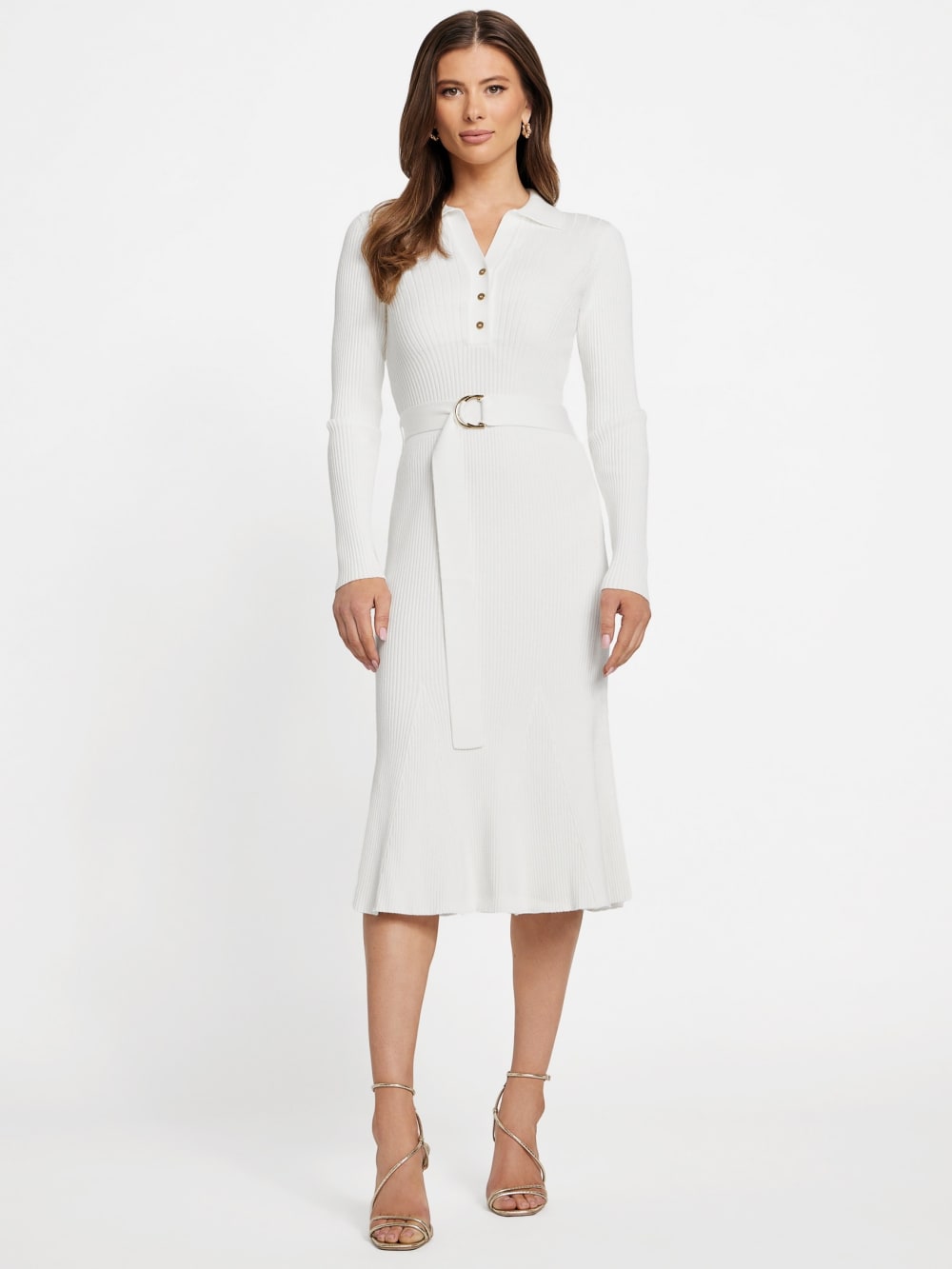 Agathe Polo Sweater Dress - Guess
