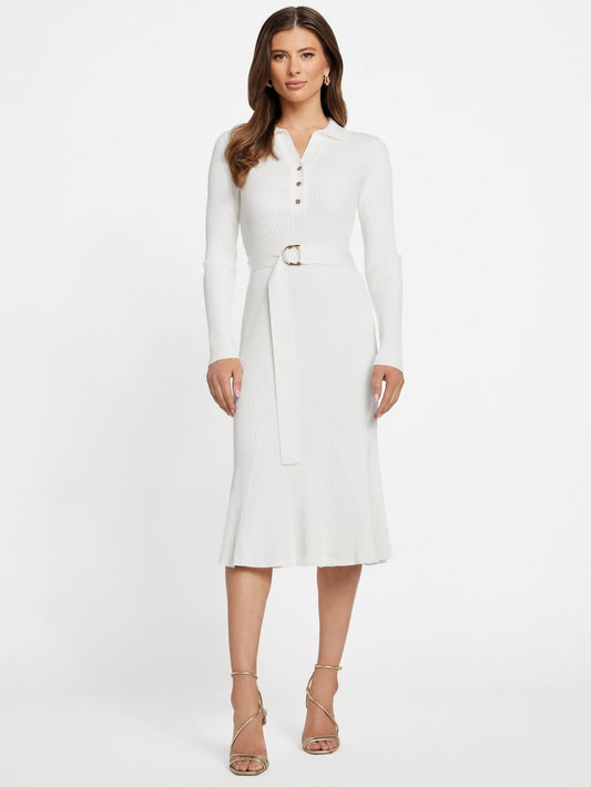 Agathe Polo Sweater Dress - Guess