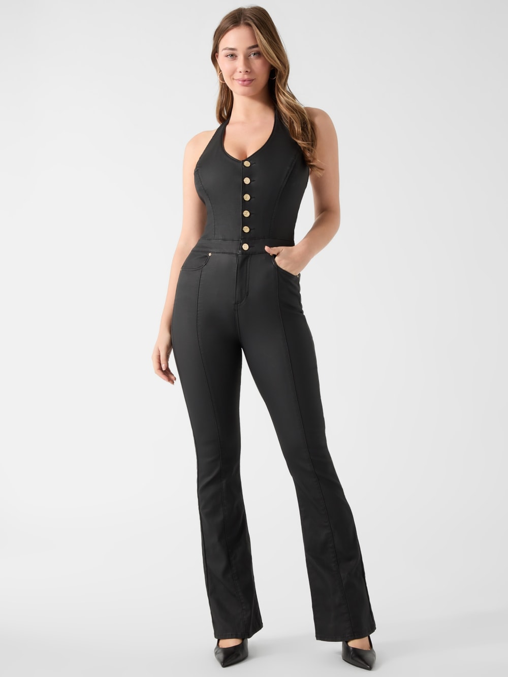 V neck Jumpsuit - Guess