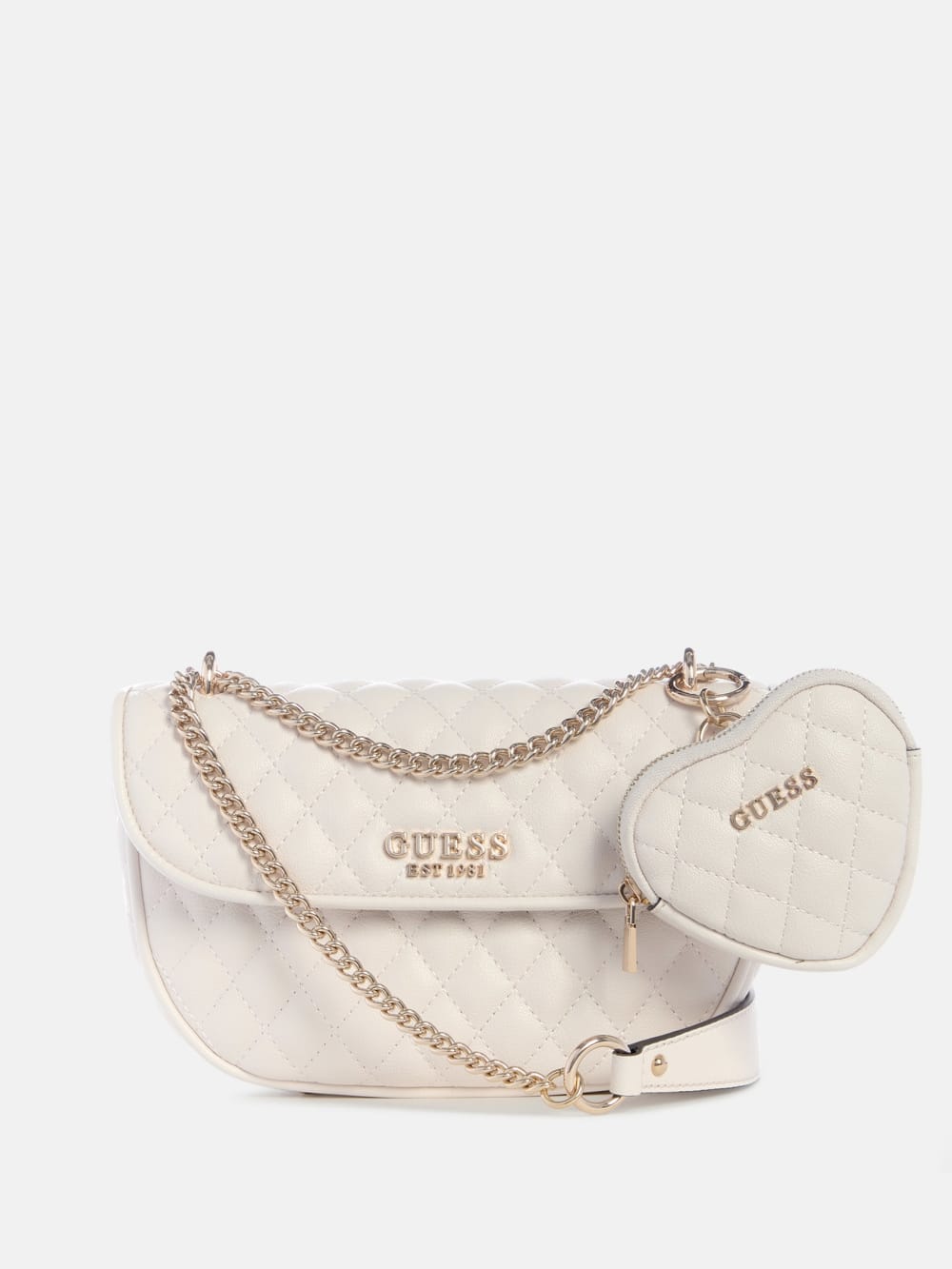 Atabey Quilted Convertible Crossbody - Guess