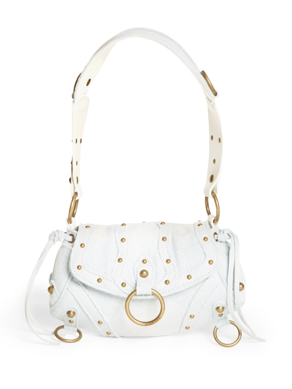 Denim Mini Shoulder Bag - Guess