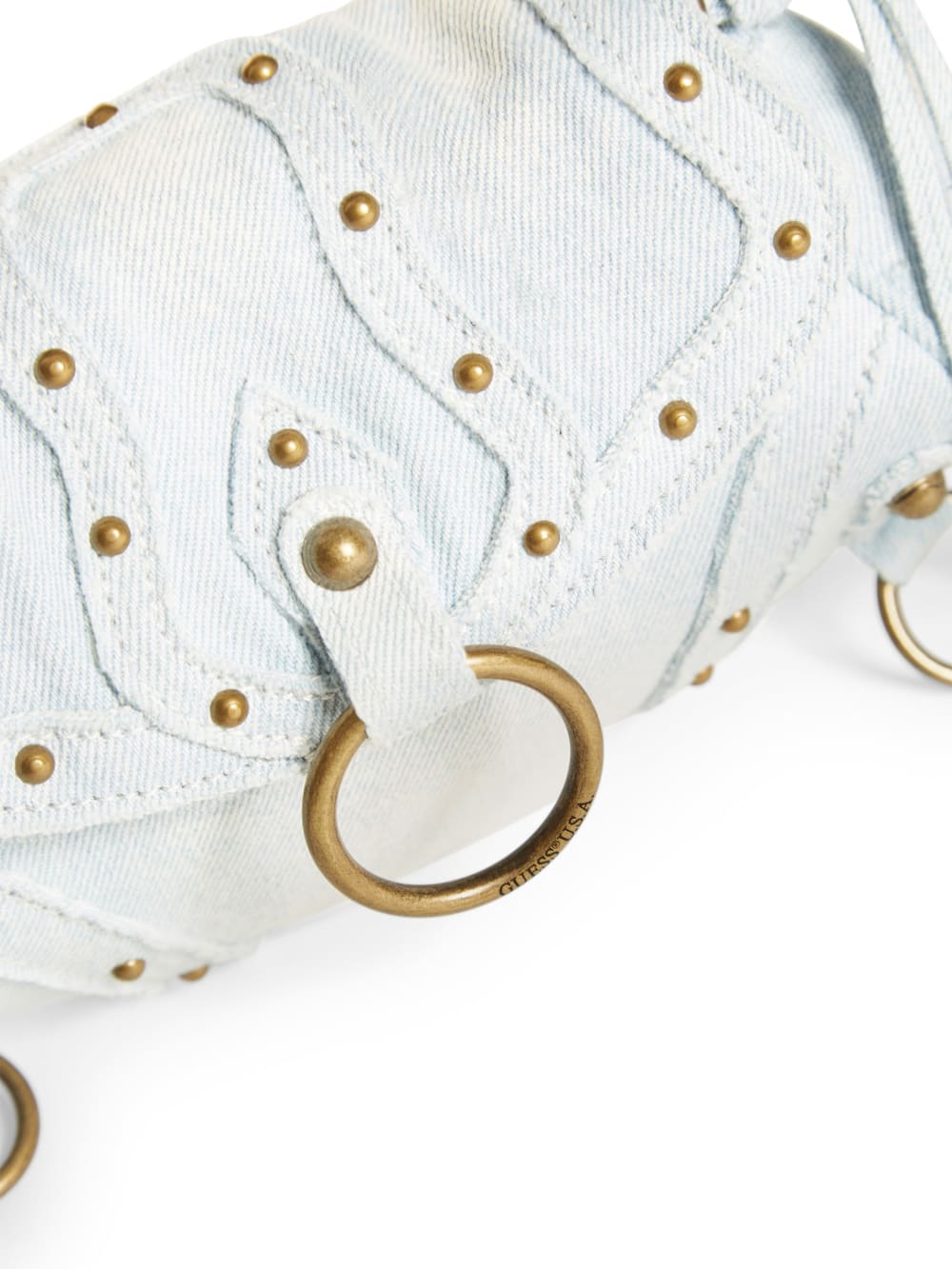 Denim Mini Shoulder Bag - Guess