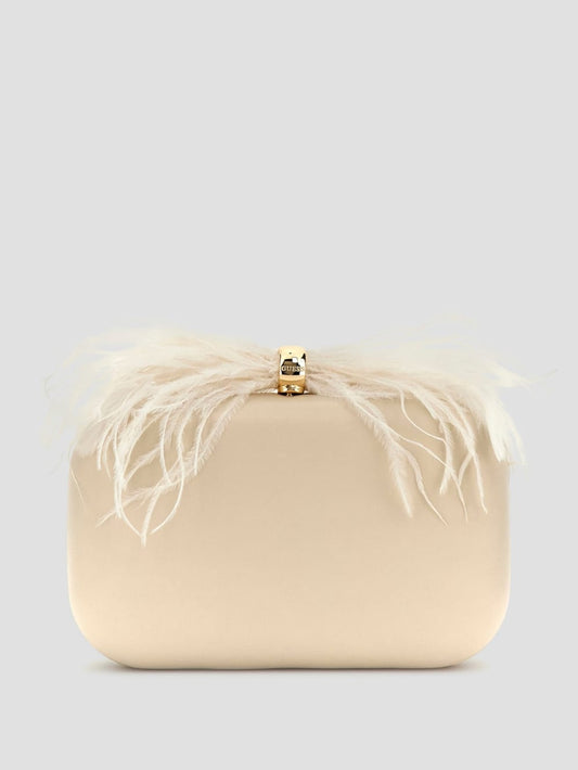 Keyah Feather Top Clutch - Guess
