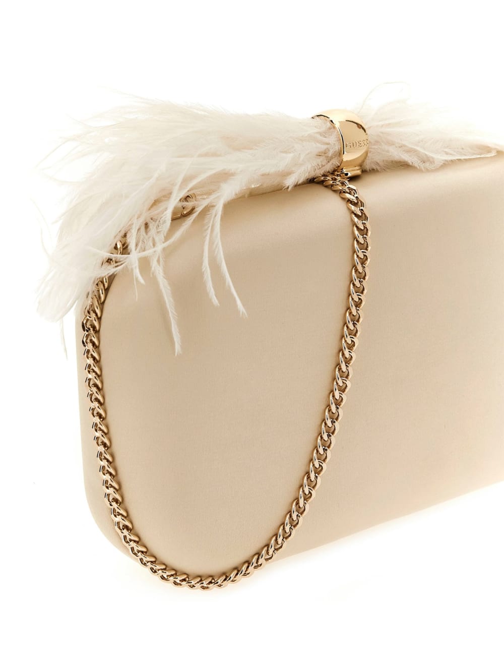 Keyah Feather Top Clutch - Guess