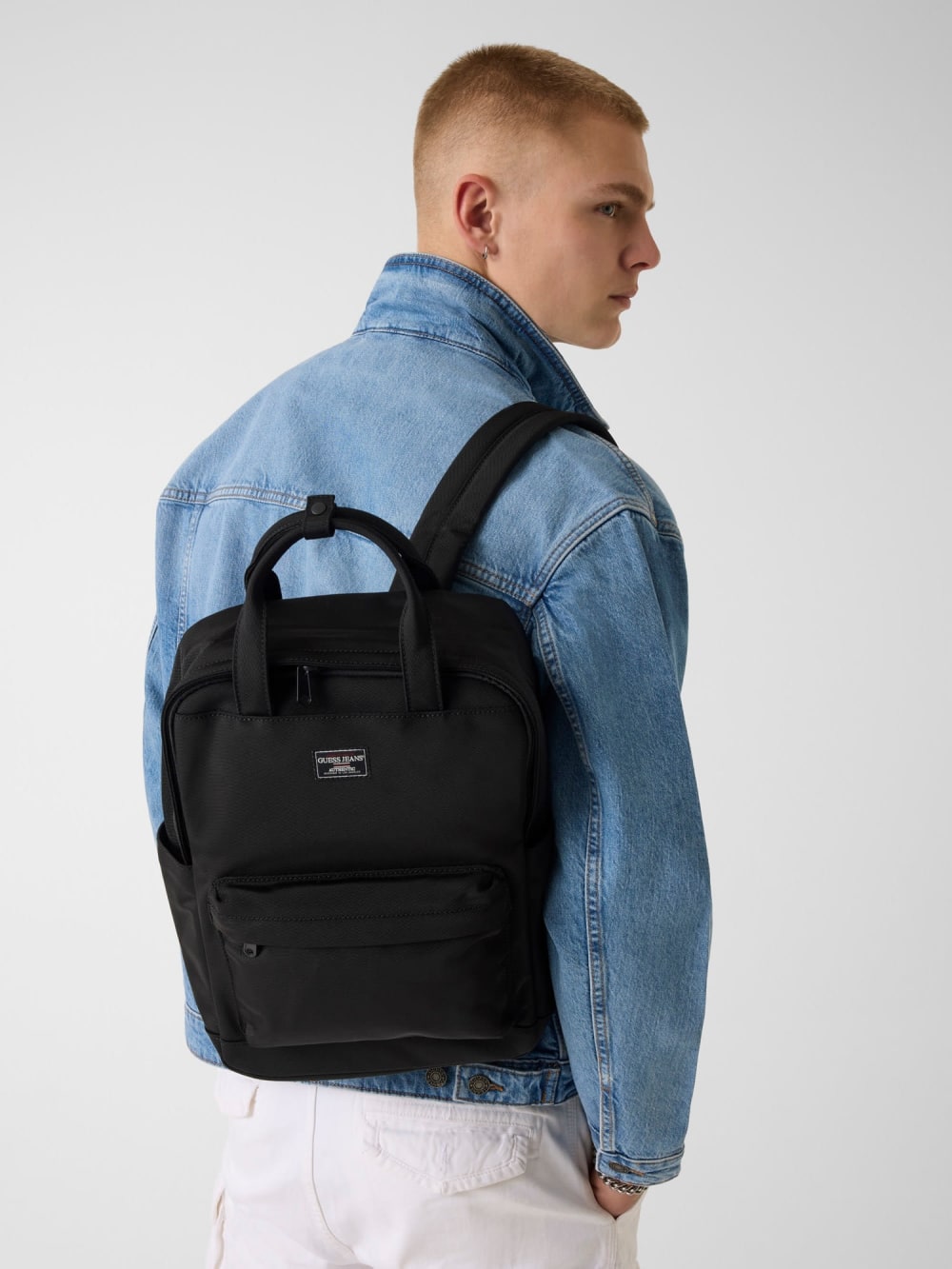Logo patch backpack - Guess