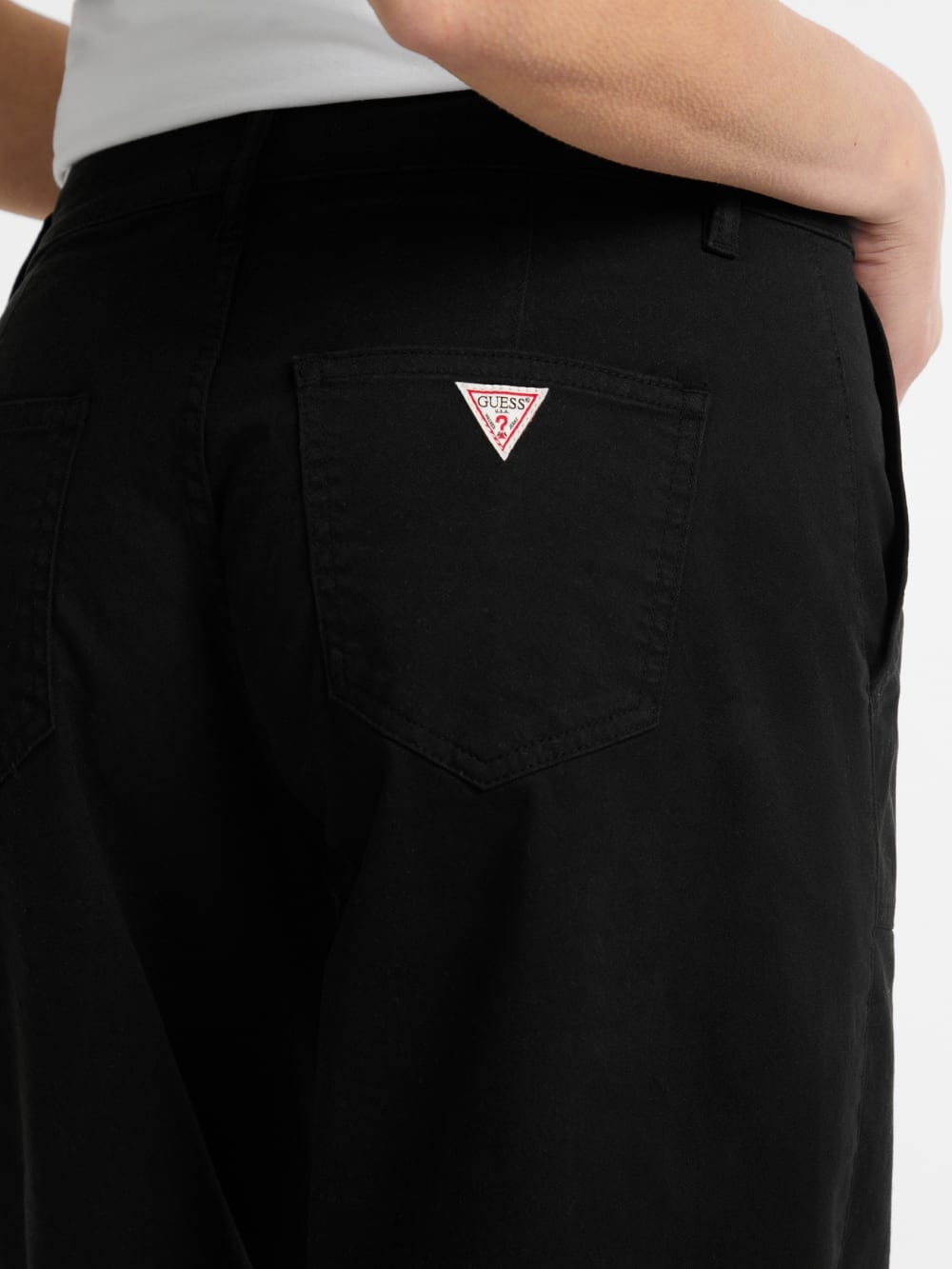Utility Wide-Leg Jeans - Guess