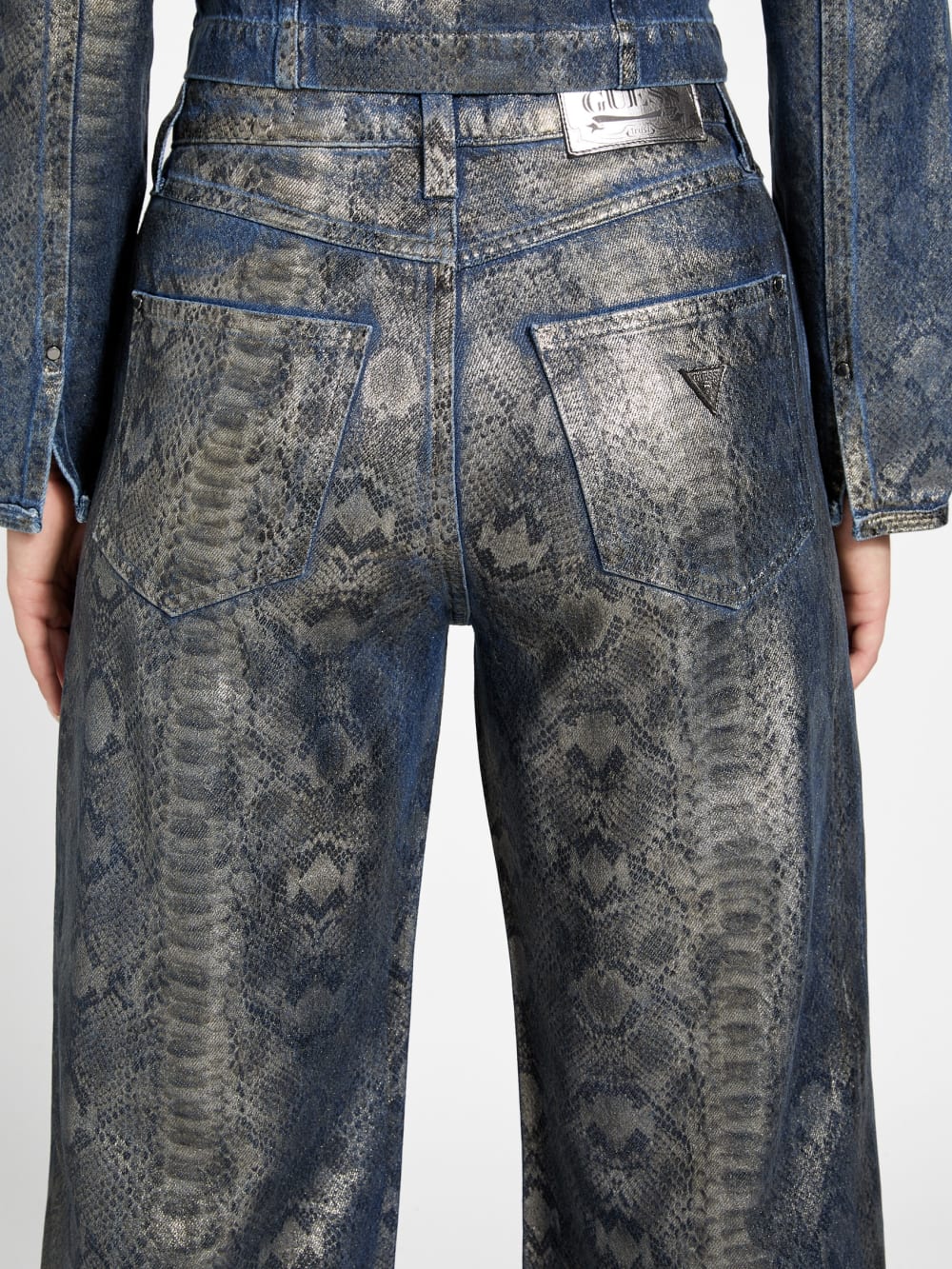 Bellflower Snakeskin Jeans - Guess