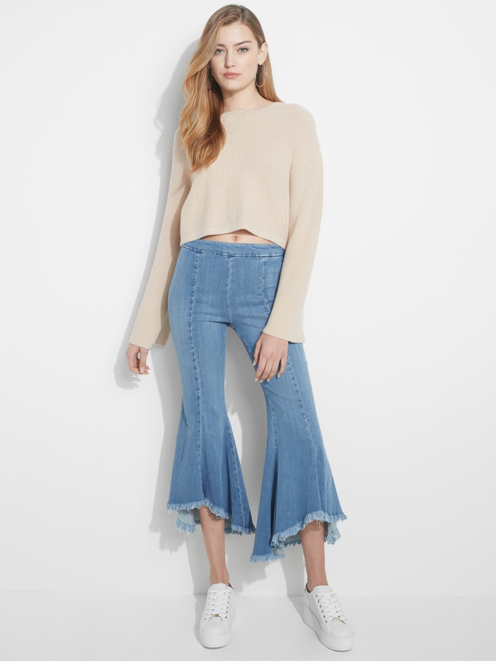 Sofia 1981 High-Rise Flared Jeans - Guess