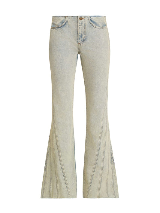 panel denim flare pants - Guess