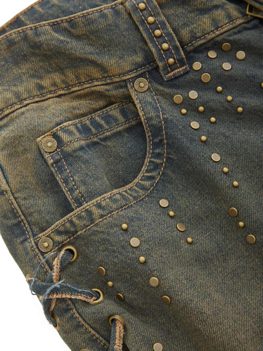 flare lace jeans - Guess