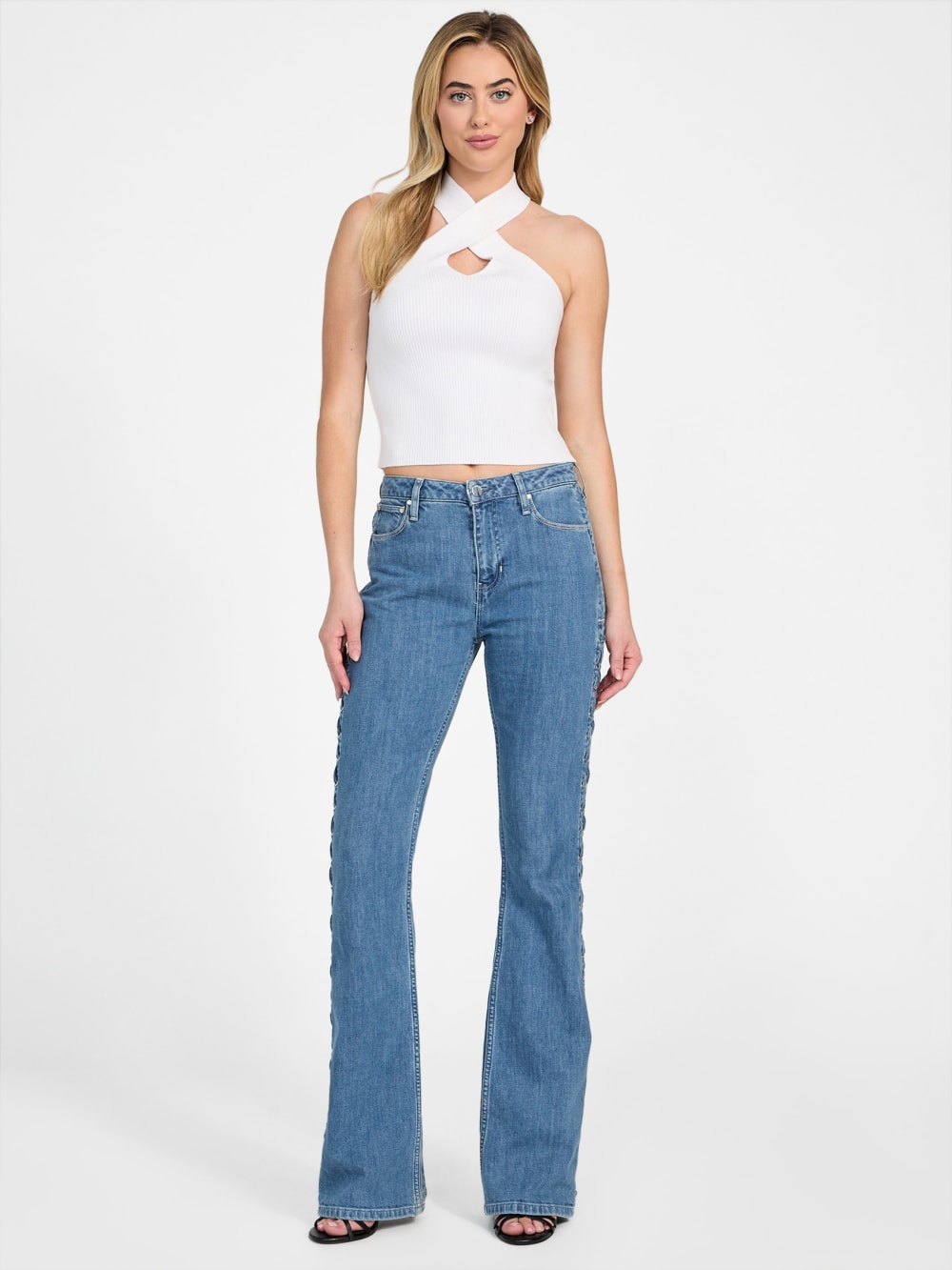 Sexy Flared Denim Jeans - Guess