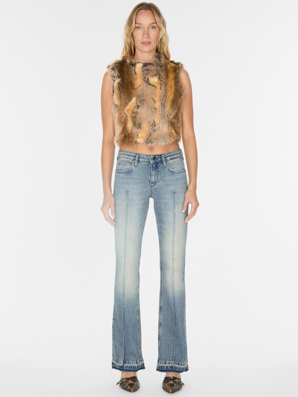 flare denim pant - Guess