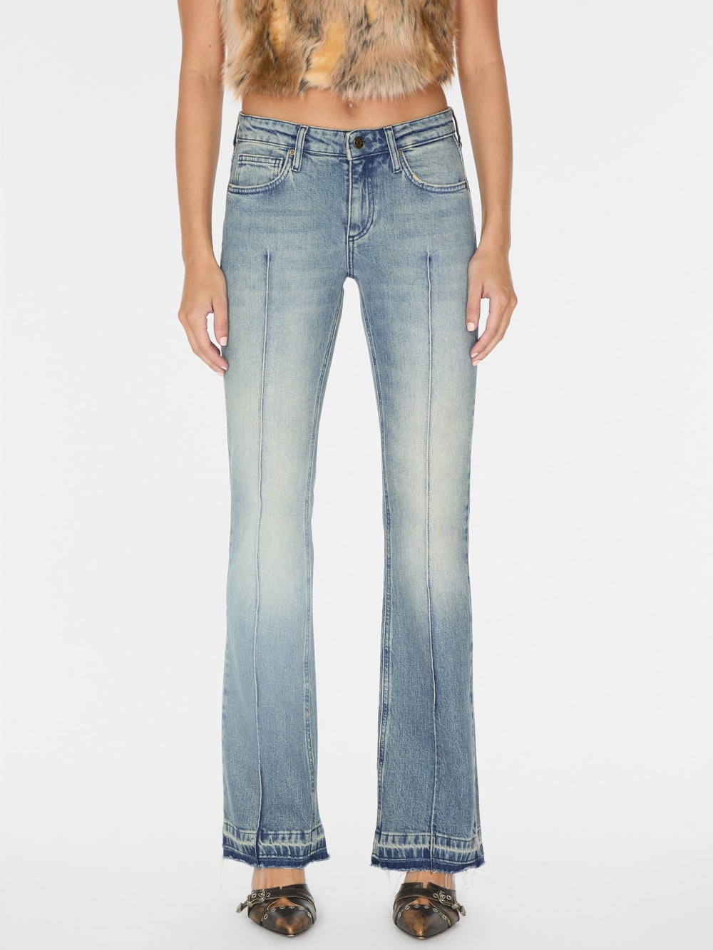 flare denim pant - Guess