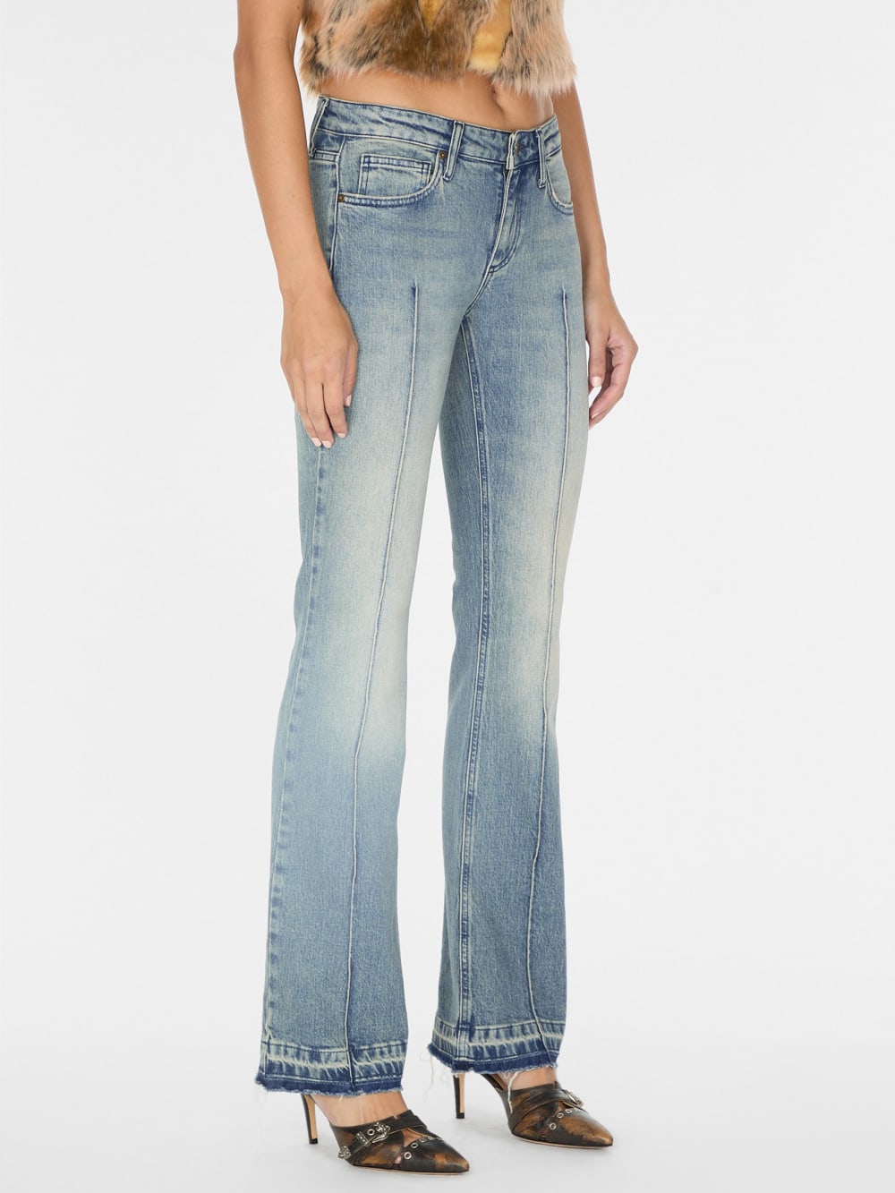 flare denim pant - Guess